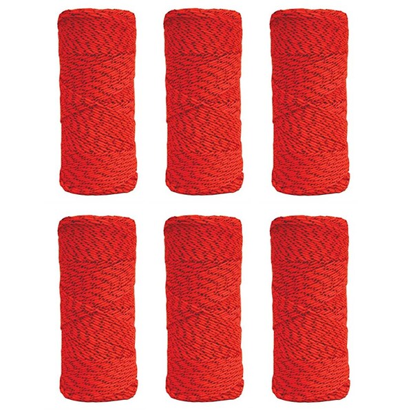 Co. BC353 170# x 500 ft Bonded Braided Nylon Masons Line, 6PK
